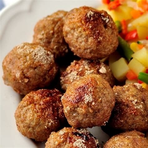 Pork And Beef Meatballs Recipe