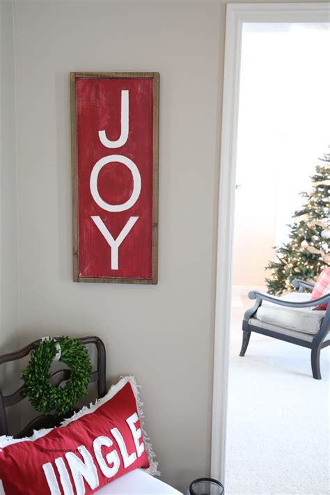 JOY Wood Christmas Sign - The Idea Room