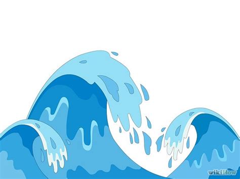 cartoon waves Wave cartoon background pattern image for free download ...