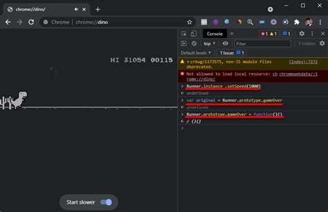 How to Hack Google Chrome Dinosaur Game? - wikigain