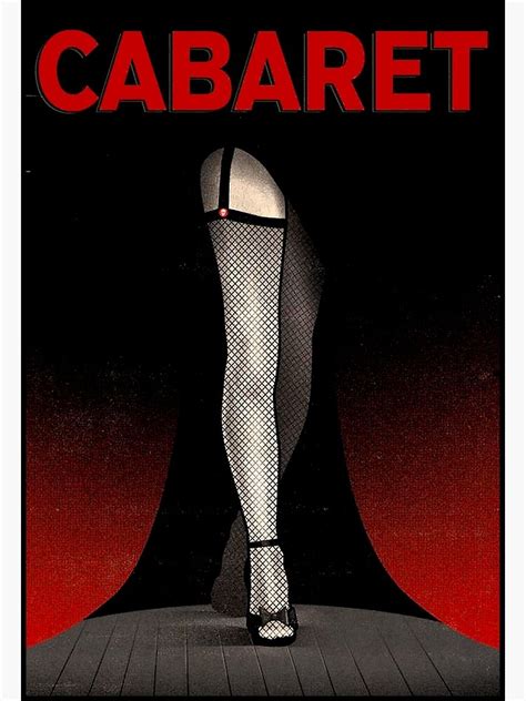 "CABARET: Vintage Musical Play Advertising Print" Poster for Sale by ...