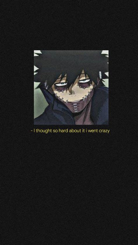 Dabi Todoroki 💔 | Anime quotes, I go crazy, Anime demon