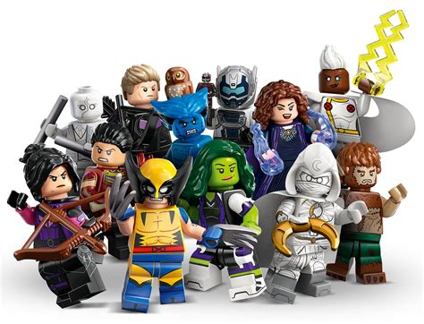 These are the 12 characters of LEGO 71039 Marvel Studios Minifigures ...