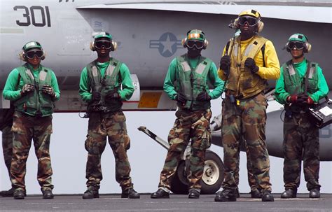 DVIDS - Images - Flight deck personnel prepare for flight operations ...