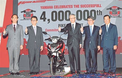 Hong Leong Yamaha rolls four millionth motorcycle off assembly line ...