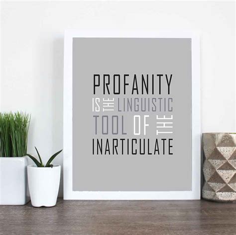 Profanity is... Printable Sign • Printables by Cottonwood Whispers