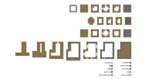 plan de maison villageois minecraft blueprint - Bing | Minecraft houses ...