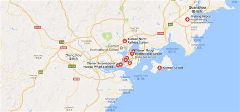 Ports Of Xiamen| Xiamenport map | Xiamen Container Port Address