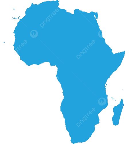 Map Of Africa Silhouette - vrogue.co