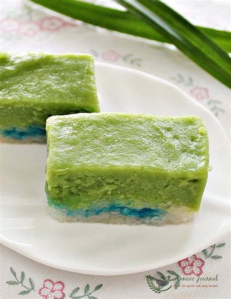 Pandan Seri Muka - Anncoo Journal