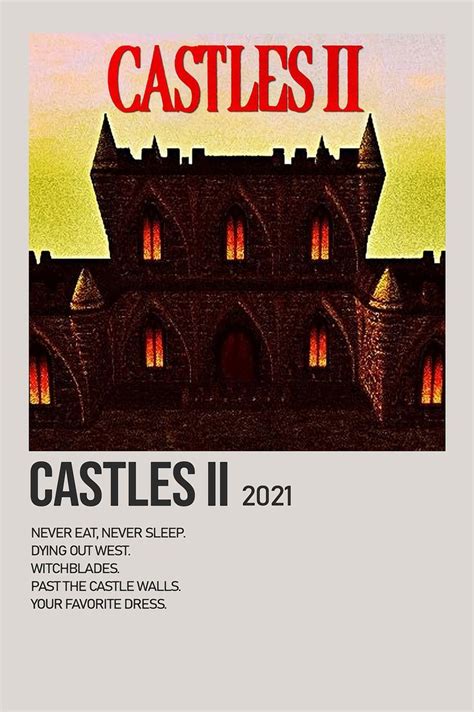 Castles II By Lil Peep Minimalist Album Polaroid Poster | Music poster design, Lil peep lyrics ...