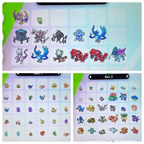 LF: List in the Comments / Shiny Legendaries and Mythicals / Event Pokemon!!! FT: ALL POKÉMON ...