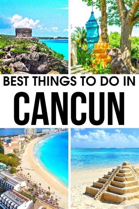 19 Best Things To Do In Cancun Mexico: A First-Timer Guide | Cancun trip, Mexico travel, Cancun ...