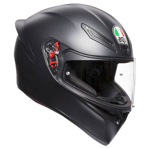 Agv K1 E2205 Solid Black Matt AG-0281A4I0-003 Full Face Helmets | MotoStorm