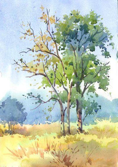 Watercolor Tree Painting | zaria-kline