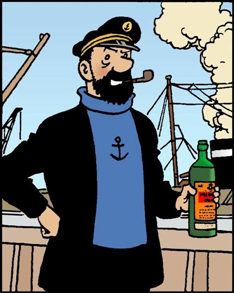 Captain Haddock | Capitaine haddock, Hergé, Bd tintin