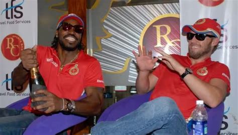 RCB Decides To Retire Jersey Numbers Of Chris Gayle And AB de Villiers