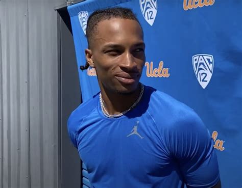 WATCH: QB Dorian Thompson-Robinson talks after UCLA's Monday practice - BruinBlitz