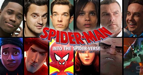 top trend news: Spider-Man: Into the Spider-Verse Voice Cast & Surprise ...