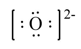 Draw the Lewis dot structures, including brackets and their charge, for each of the following. a ...