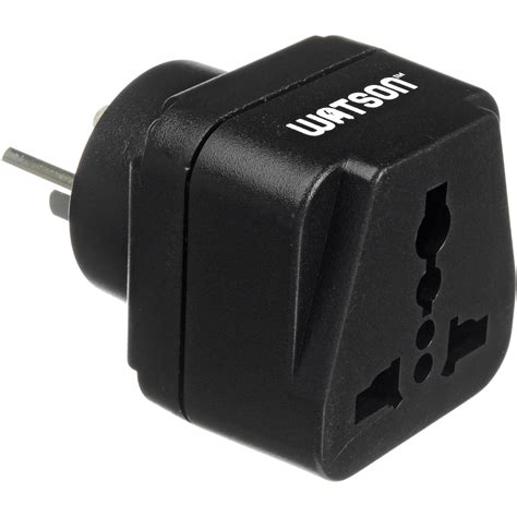 Watson Adapter Plug - 3-Prong USA to 3-Prong Israel APG-USA-IE