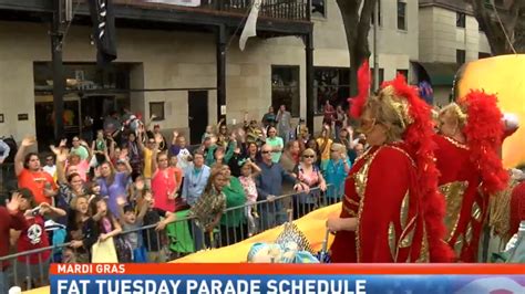 Fat Tuesday Parade Schedule | WJTC