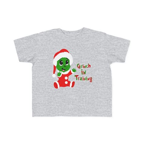 Grinch Face Svg Grinch in Training T-shirt Baby Grinch - Etsy