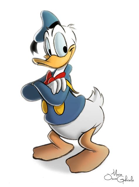 Donald Duck by MarioOscarGabriele on DeviantArt