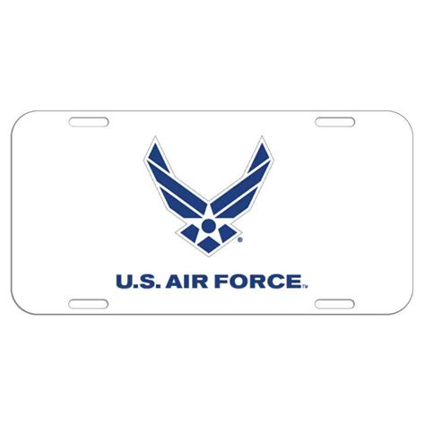 Air Force License Plate