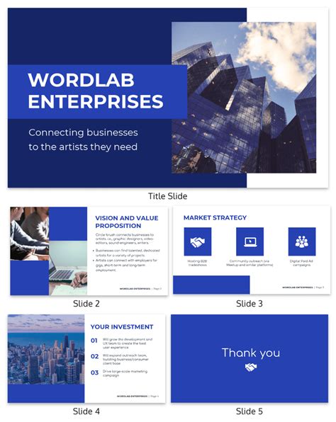 Simple Corporate Pitch Deck Template | Business pitch, Business presentation templates, Templates