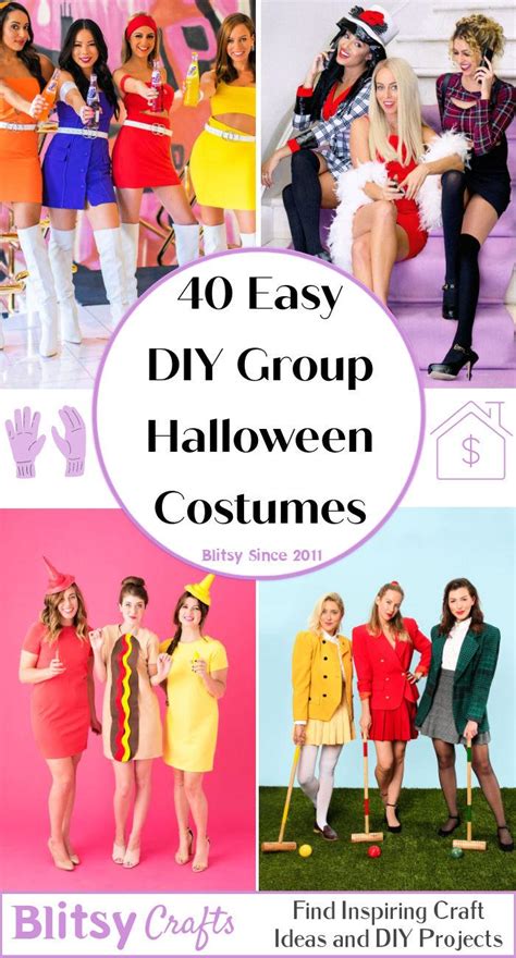 Cute Group Halloween Costume Ideas