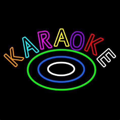 Custom Multicolored Karaoke Neon Sign USA – Custom Neon Signs Shop – Neon Signs USA