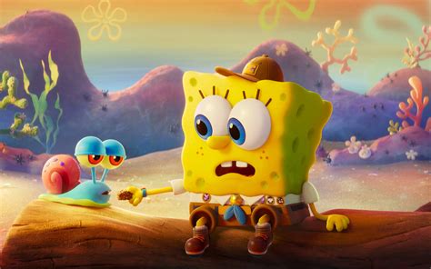 2880x1800 Resolution Gary & SpongeBob Macbook Pro Retina Wallpaper - Wallpapers Den