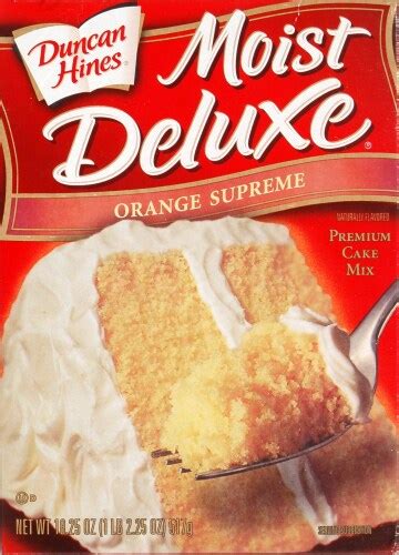 Duncan Hines Orange Supreme Cake Mix, 16.5 oz - Kroger