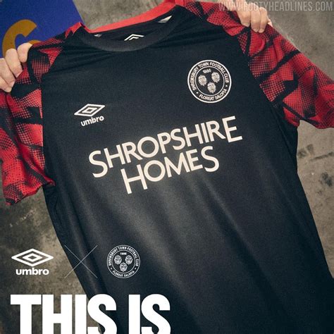 Shrewsbury Town 22-23 Away Kit Revealed - Footy Headlines