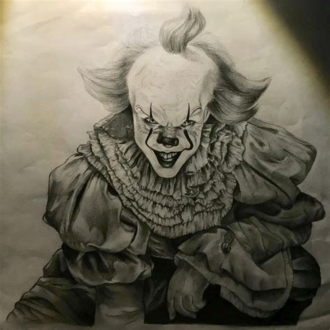 Pennywise Drawing | Etsy