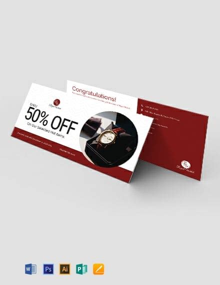 56+ Discount Voucher Templates - Free Downloads | Template.net