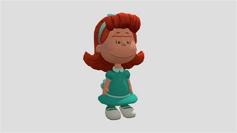 Little Red-Haired Girl - Download Free 3D model by Janice Emmons 1990 ...