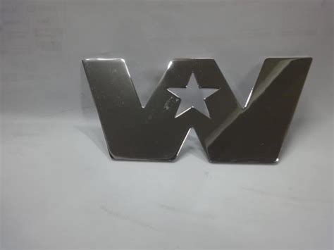 WESTERN STAR CHROME STAR DECAL for sale