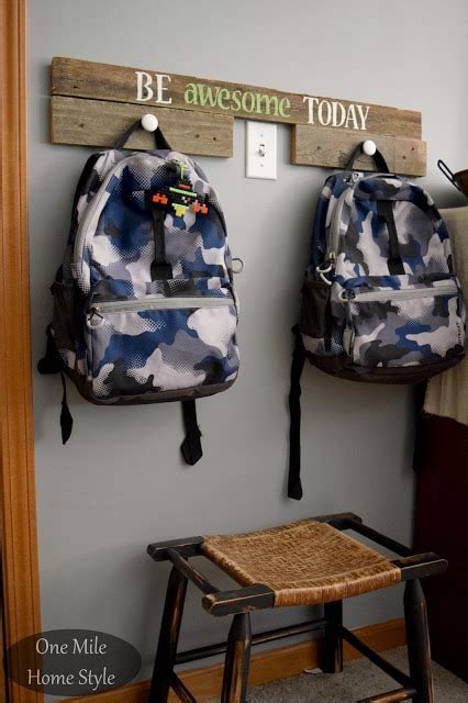 10+ Ideas for Backpack Storage and Organization - Living Well Mom