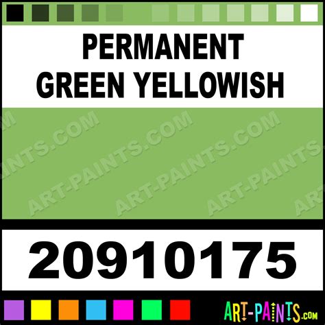 Permanent Green Yellowish 1862 Finest Artists Oil Paints - 20910175 ...