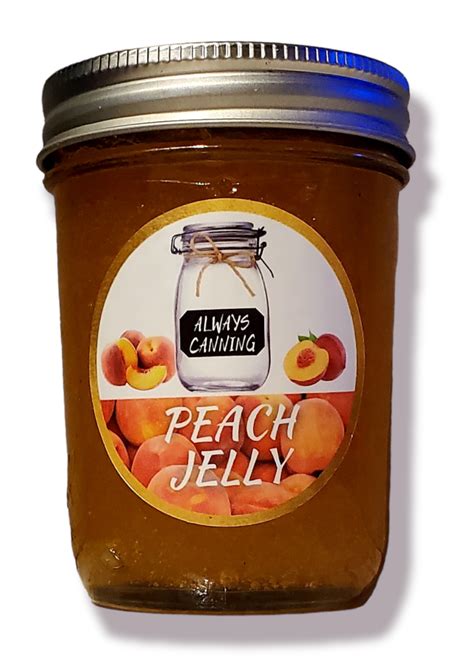 Peach Jelly - Always Canning