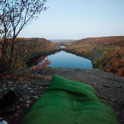 Hike to the Bear Lake Overlook, Superior Hiking Trail to Bear Lake