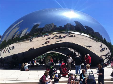 Chicago,bean,reflection,mirror,usa - free image from needpix.com