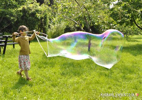 How to Make a Giant Bubble Wand - Rhubarb and Wren