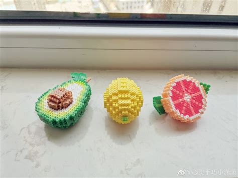 Fruit Perler Bead Patterns | Perler bead patterns, Perler crafts, Perler bead art