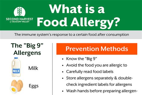 What's a Food Allergy? | Second Harvest of Silicon Valley