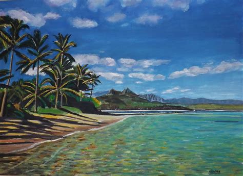 Richard Nowak Fine Art: Thinking of Hawaii! Watercolor Paintings!!