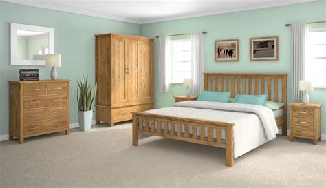 The Marton light oak range of bedroom furniture is a simple, clean collection of c… | Oak ...