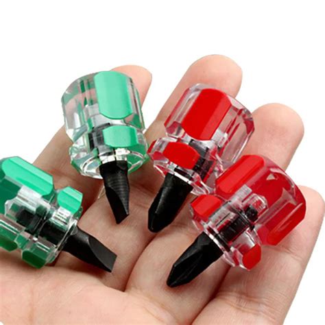 2pcs/set Mini Multitool Phillips Flat Tip Torx Screwdriver For Diy Repair Tools Bit Holder Mini ...